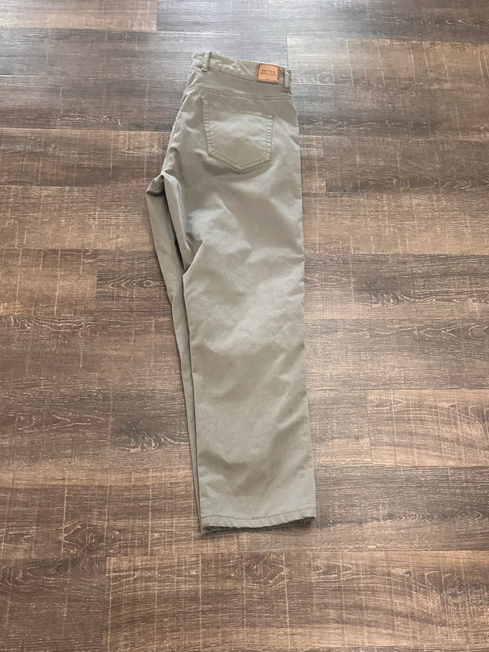 Peter Millar Men's Casual Chino Brown Pants Size 36 - Picture 2 of 7